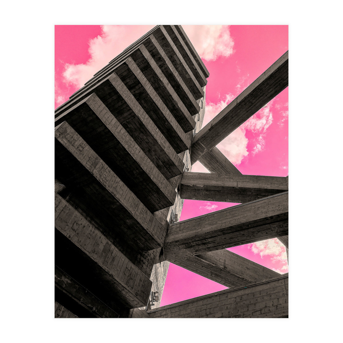 Pink Sky in São Paulo -  Sesc Pompeia (Print Only)