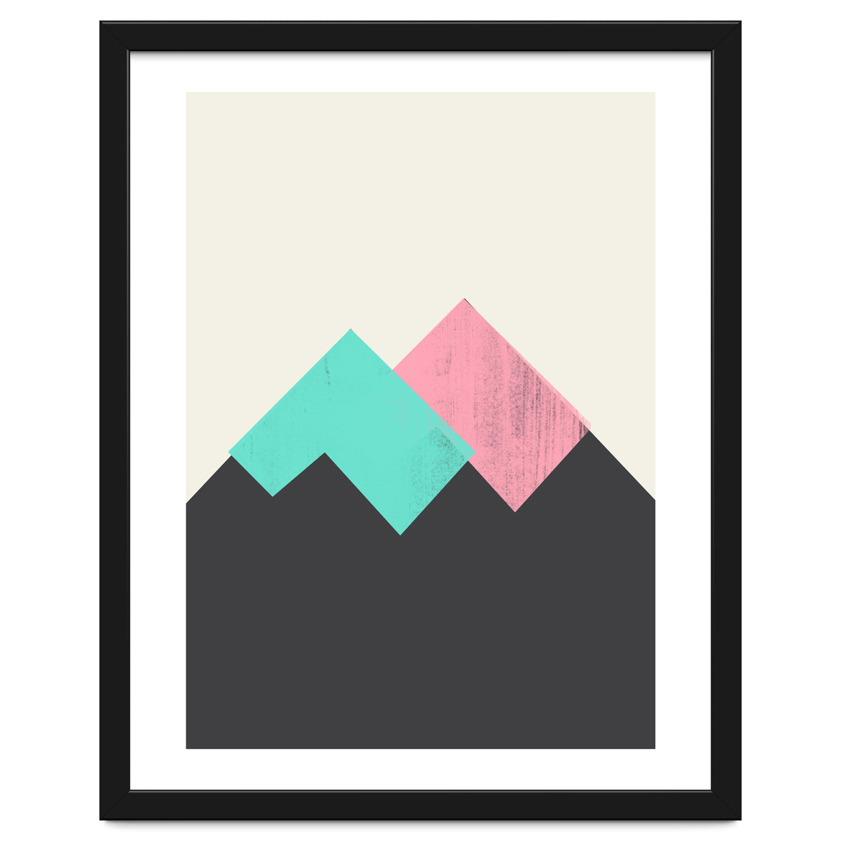 Pastel Mountains I