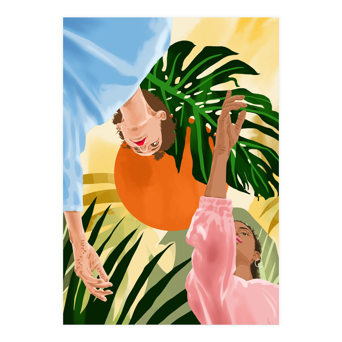 I just need you & some sunsets  (Print Only)