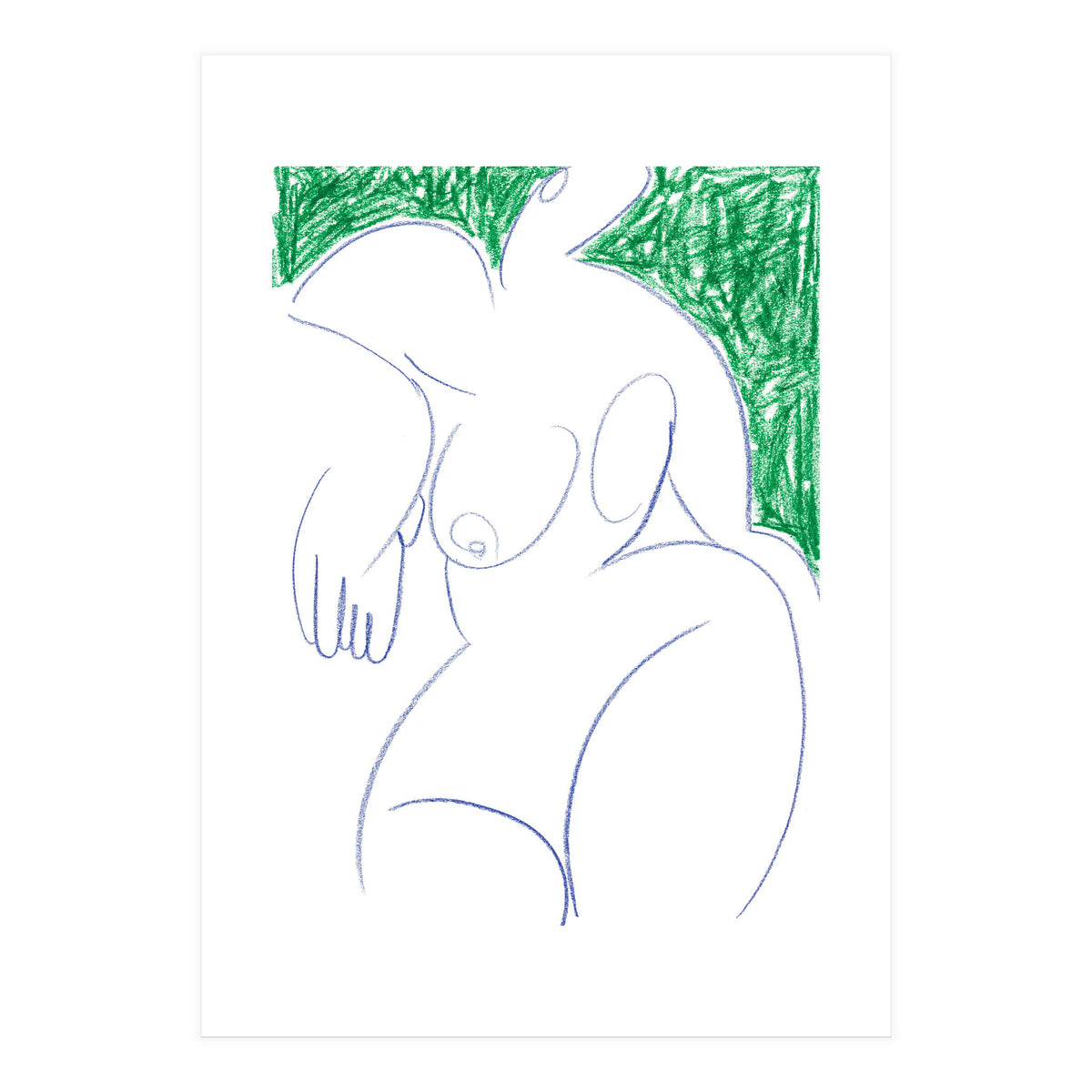 The Woman In The Green Room (Print Only)