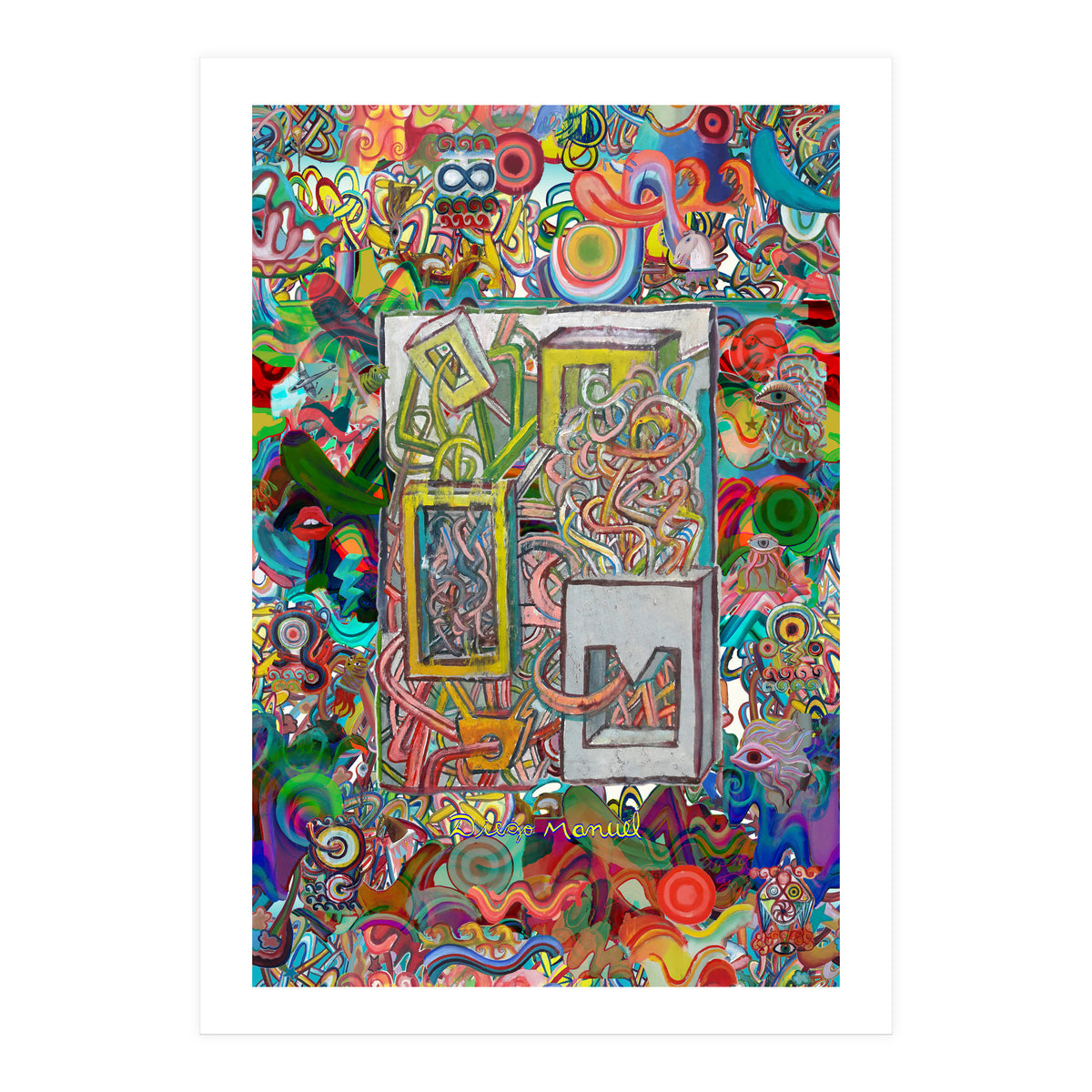 Graffitis 2021 Tapiz 9 (Print Only)