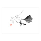 Fishermen on river li (Print Only) thumbnail