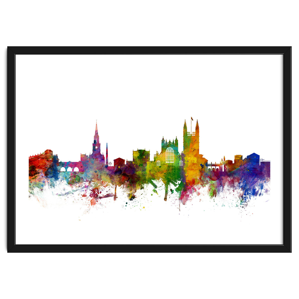 Bath England Skyline Cityscape