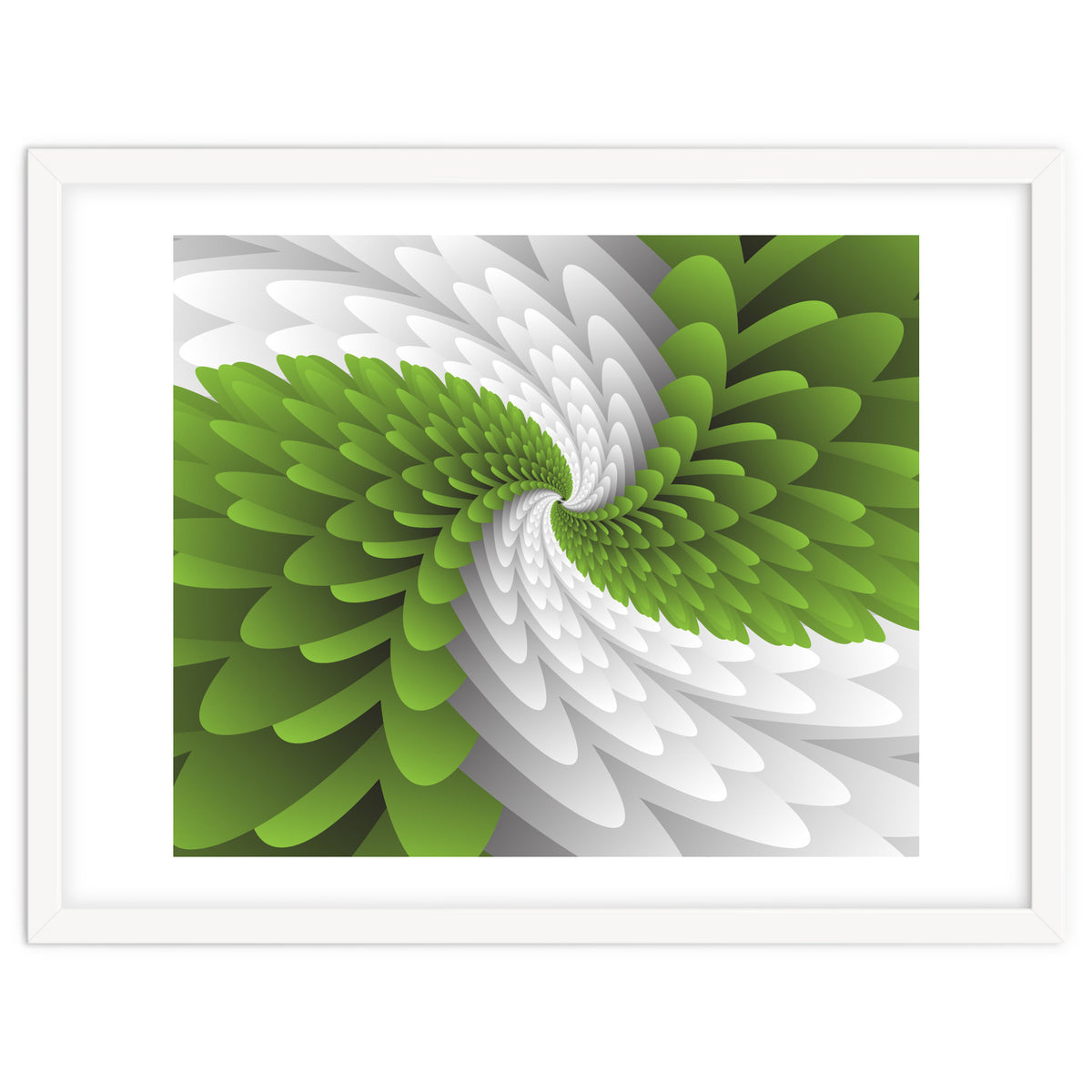 Green Majestic Wings