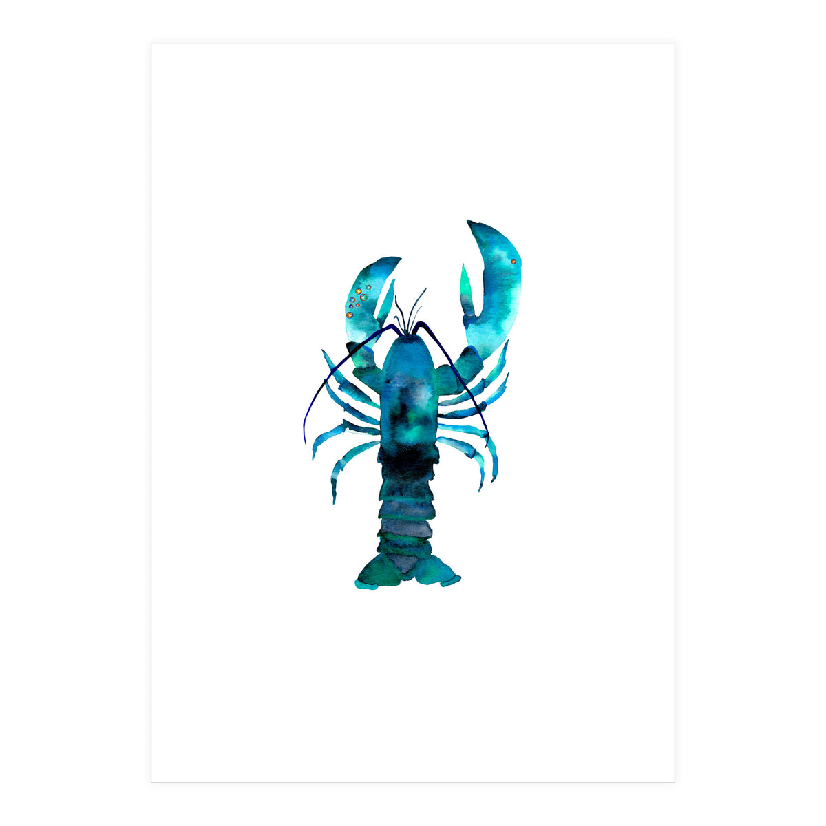 Blue Lobster (Print Only)