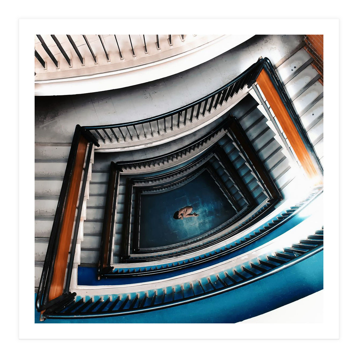 Spiral Staircase 1 (Print Only)