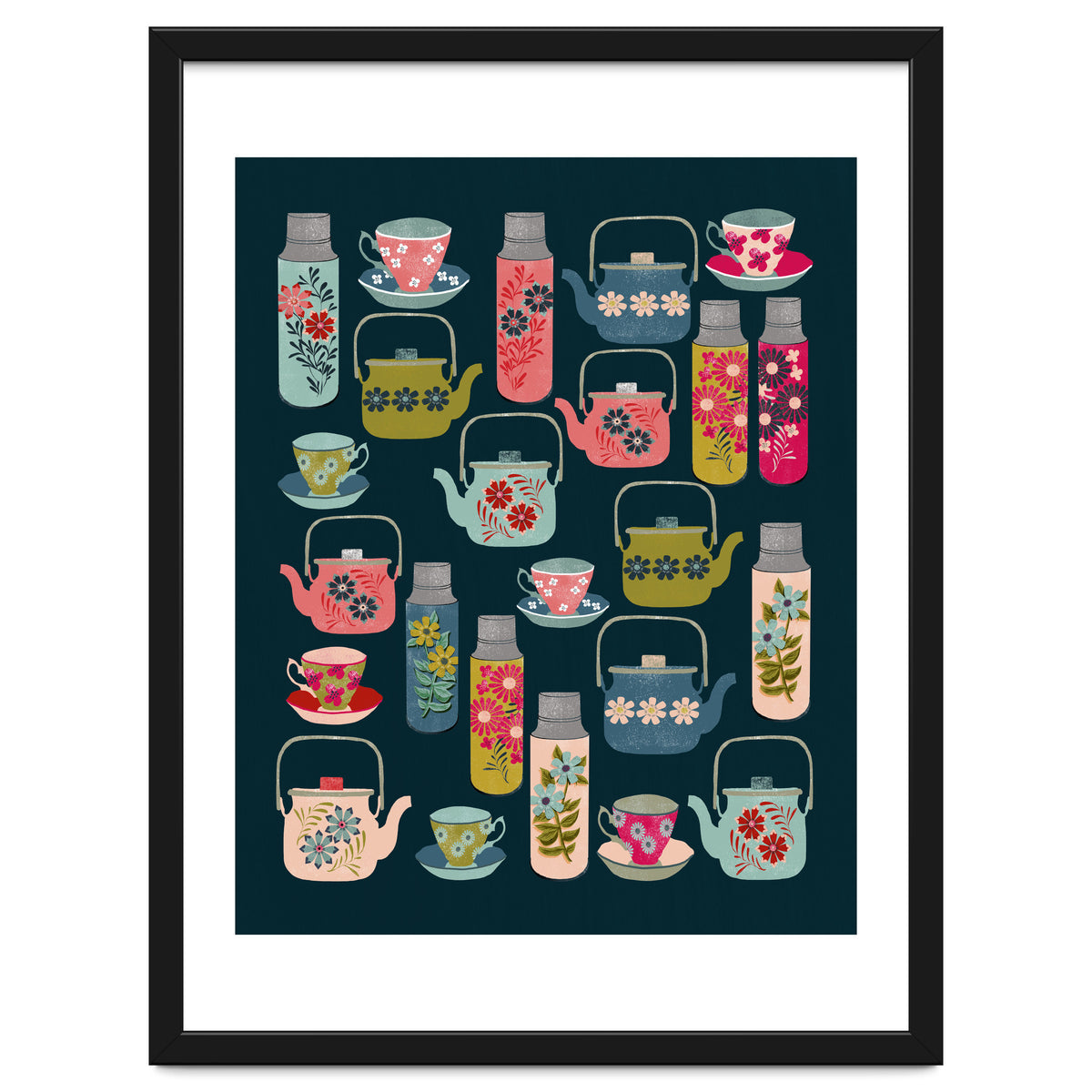 Vintage Thermos and Teapots