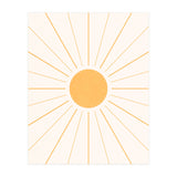 SUN IN LINE - GOLD (Print Only) thumbnail