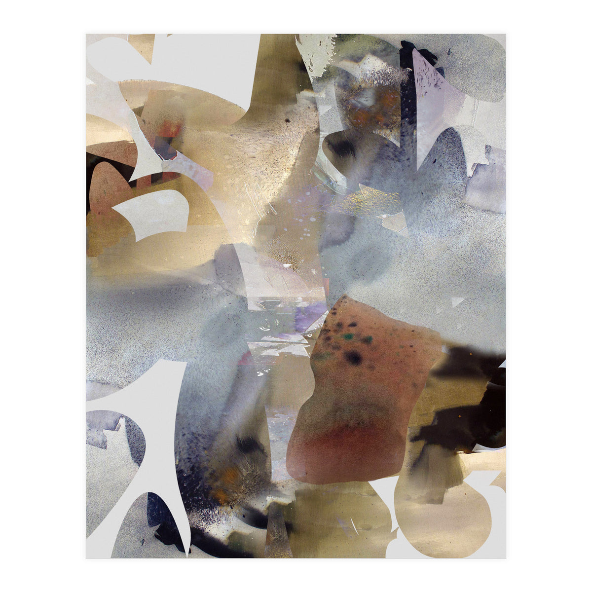 Abstract Aquarell 3 (Print Only)