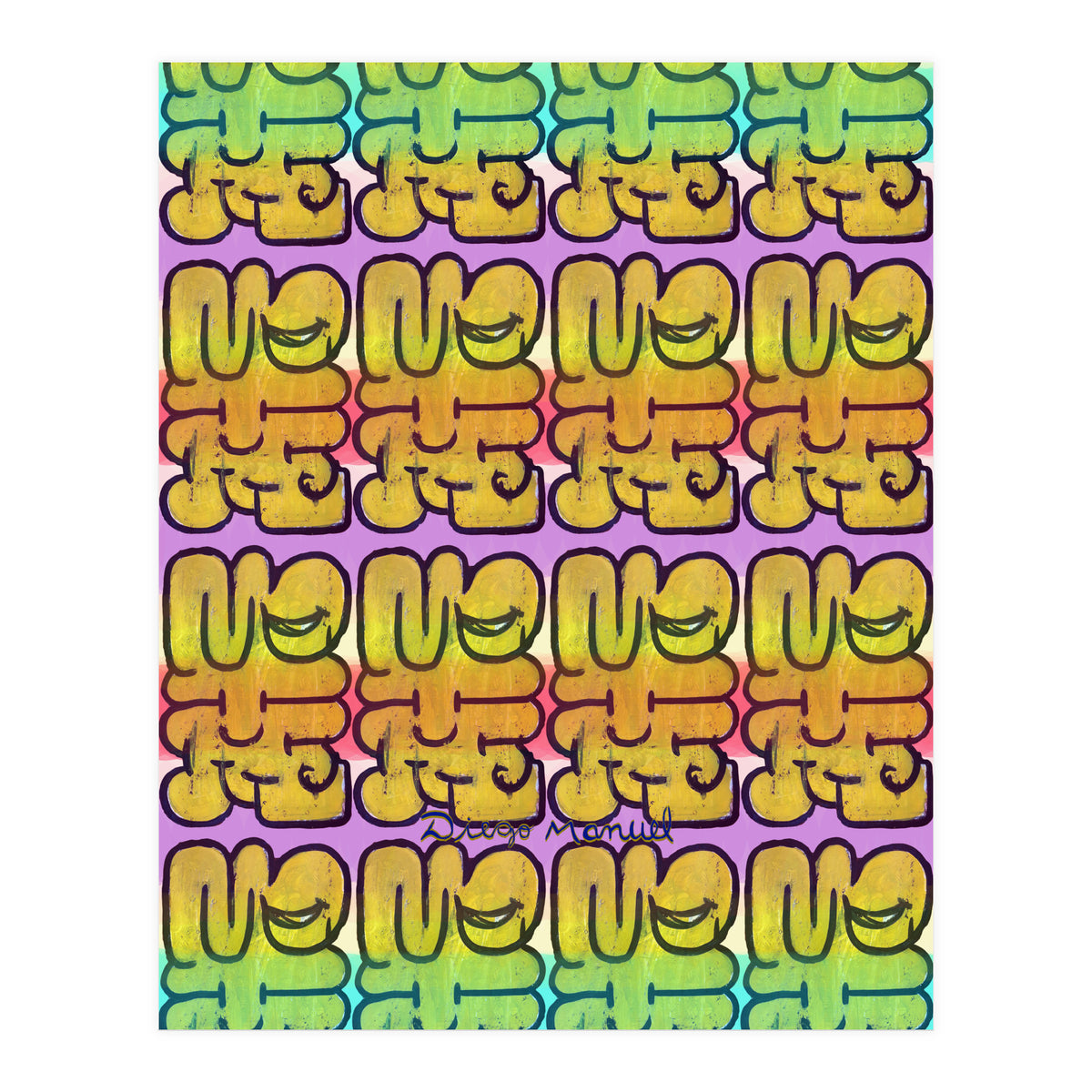 Graffitis 2021 Tapiz 96 (Print Only)