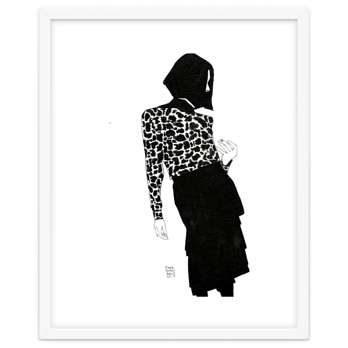 Untitled #39 - Woman in animal print