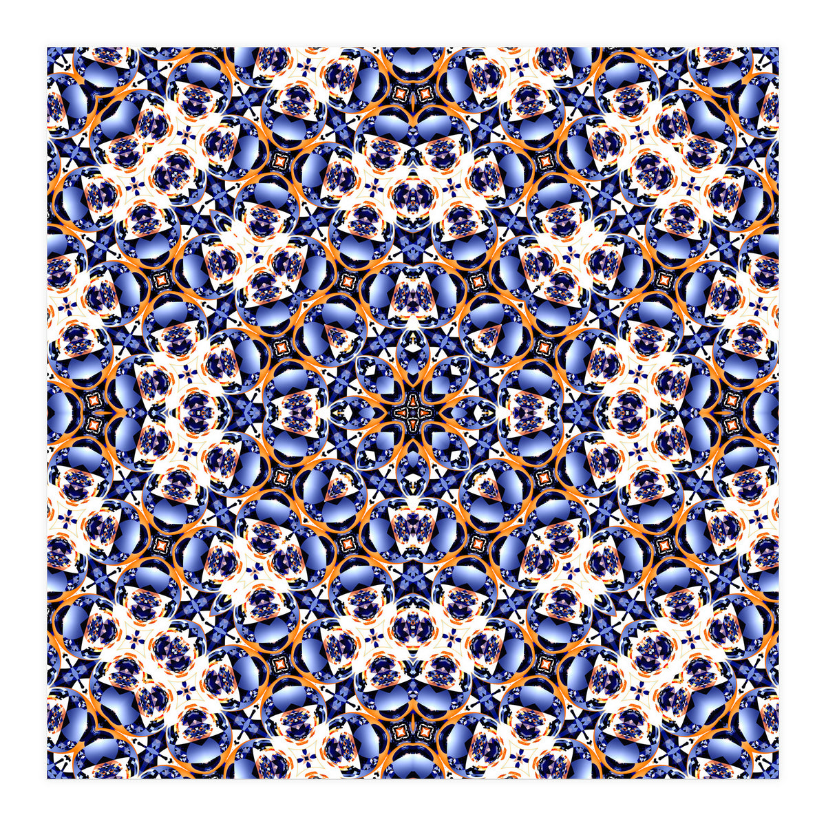Abstract Mandala Pattern (Print Only)