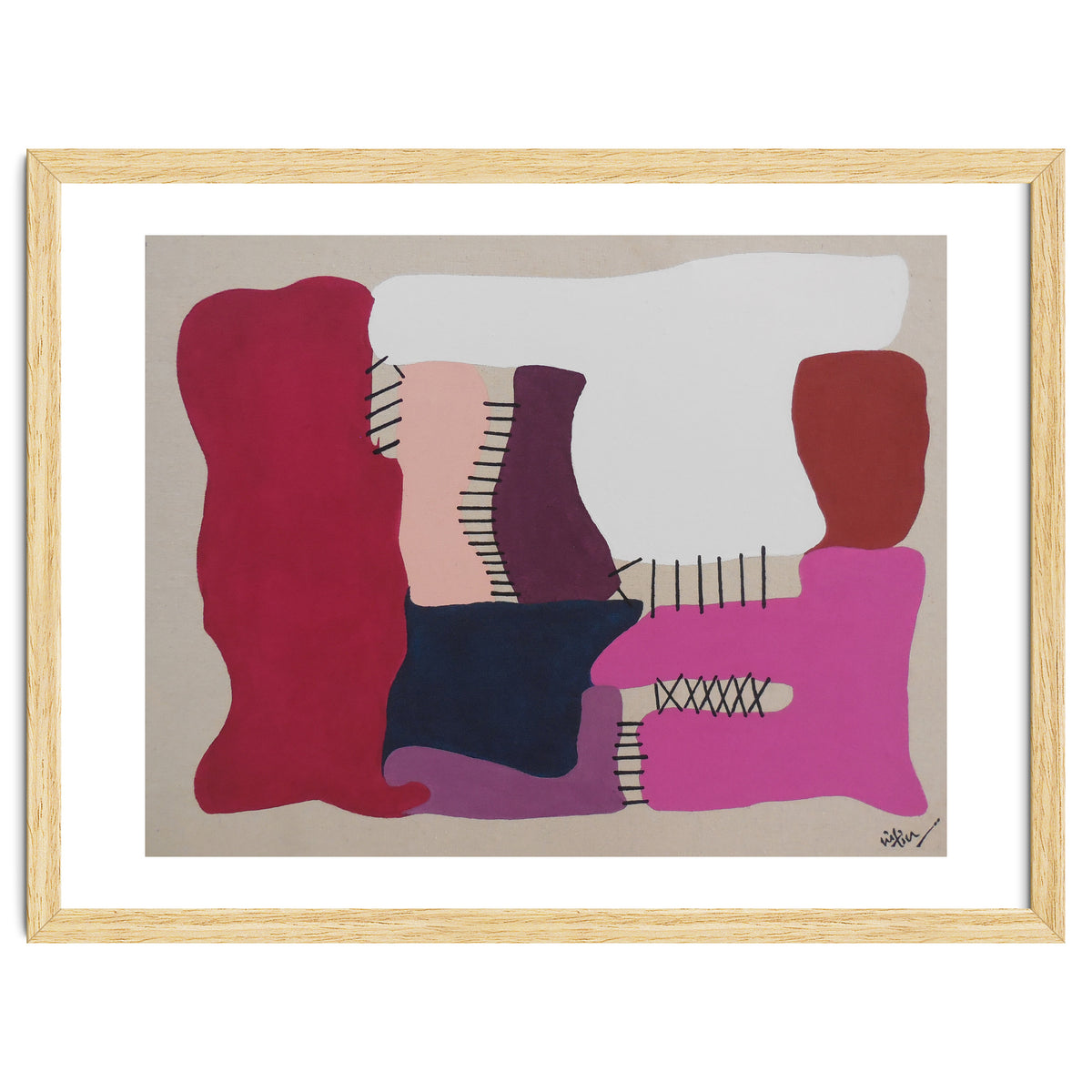 Only Strings Attached Abstract Art