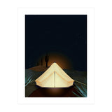 Tent at Night (Print Only) thumbnail