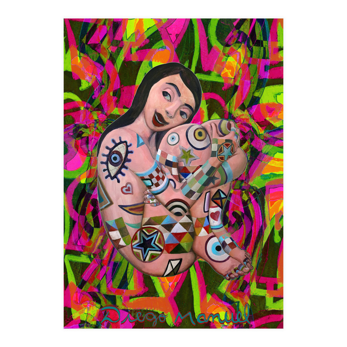 Chica Tatuada 2 (Print Only)