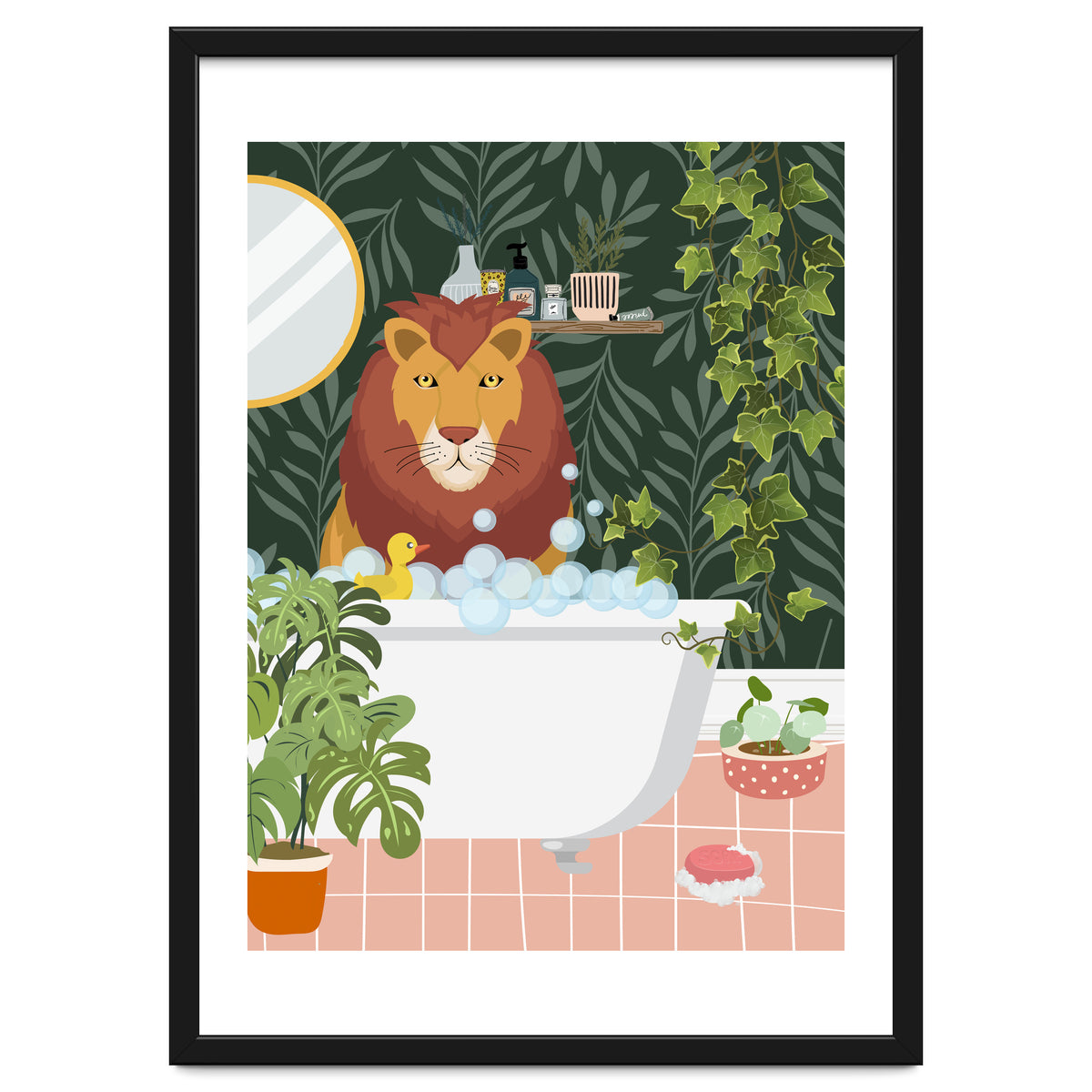 Lion in My Bathtub