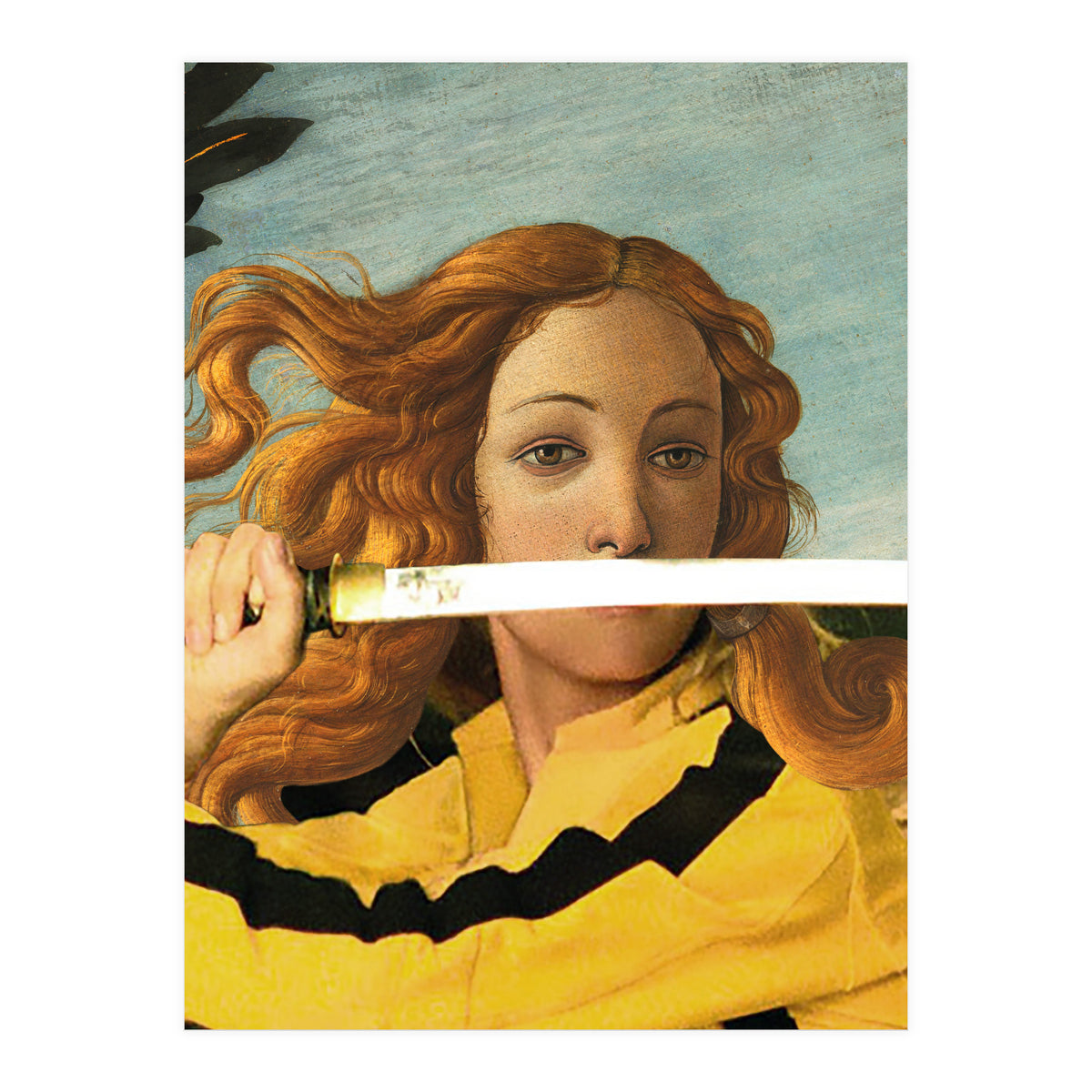 Venus of Sandro Botticelli and Beatrix Kiddo from Kill Bill (Print Only)