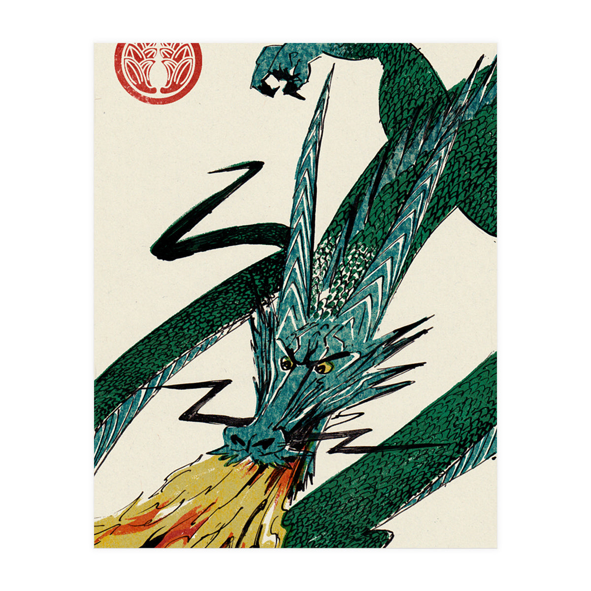 Slice & Dice - Dragon (Print Only)