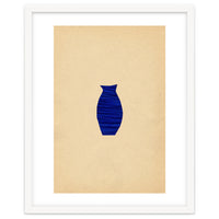 Ultramarine minimalist vase