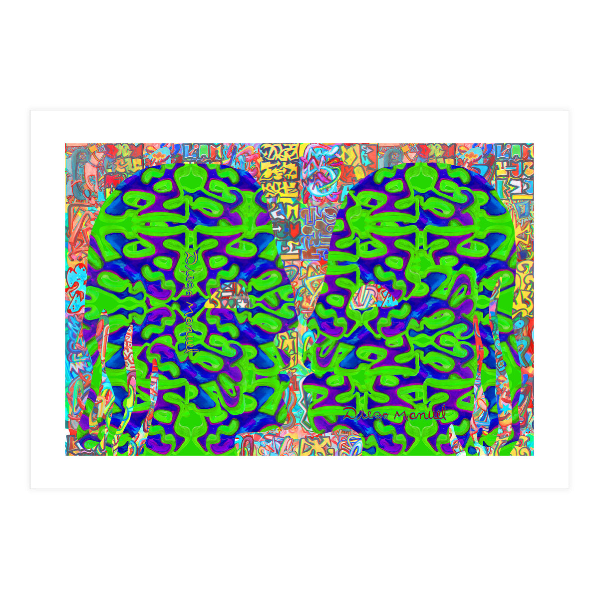 Abstracto Pop Nuevo B14 (Print Only)