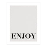 Enjoy White (Print Only) thumbnail