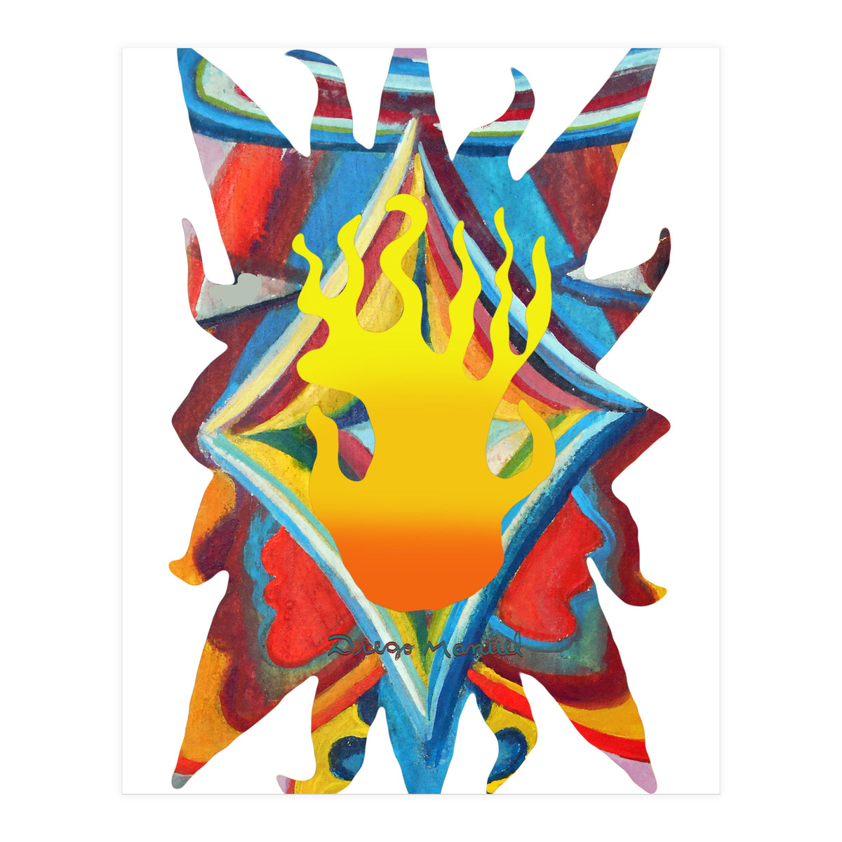 Fuego 13 Copia (Print Only)