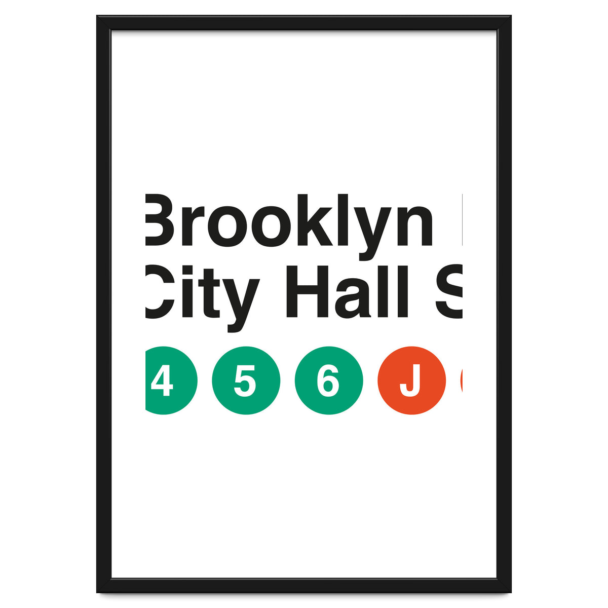Vignelli's Subway Sign