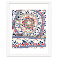 Romanian embroidery background 4