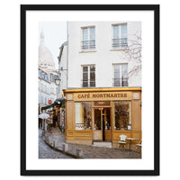 Cafe Montmartre in Paris