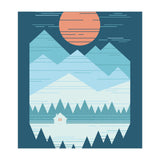 Cabin In The Snow (Print Only) thumbnail