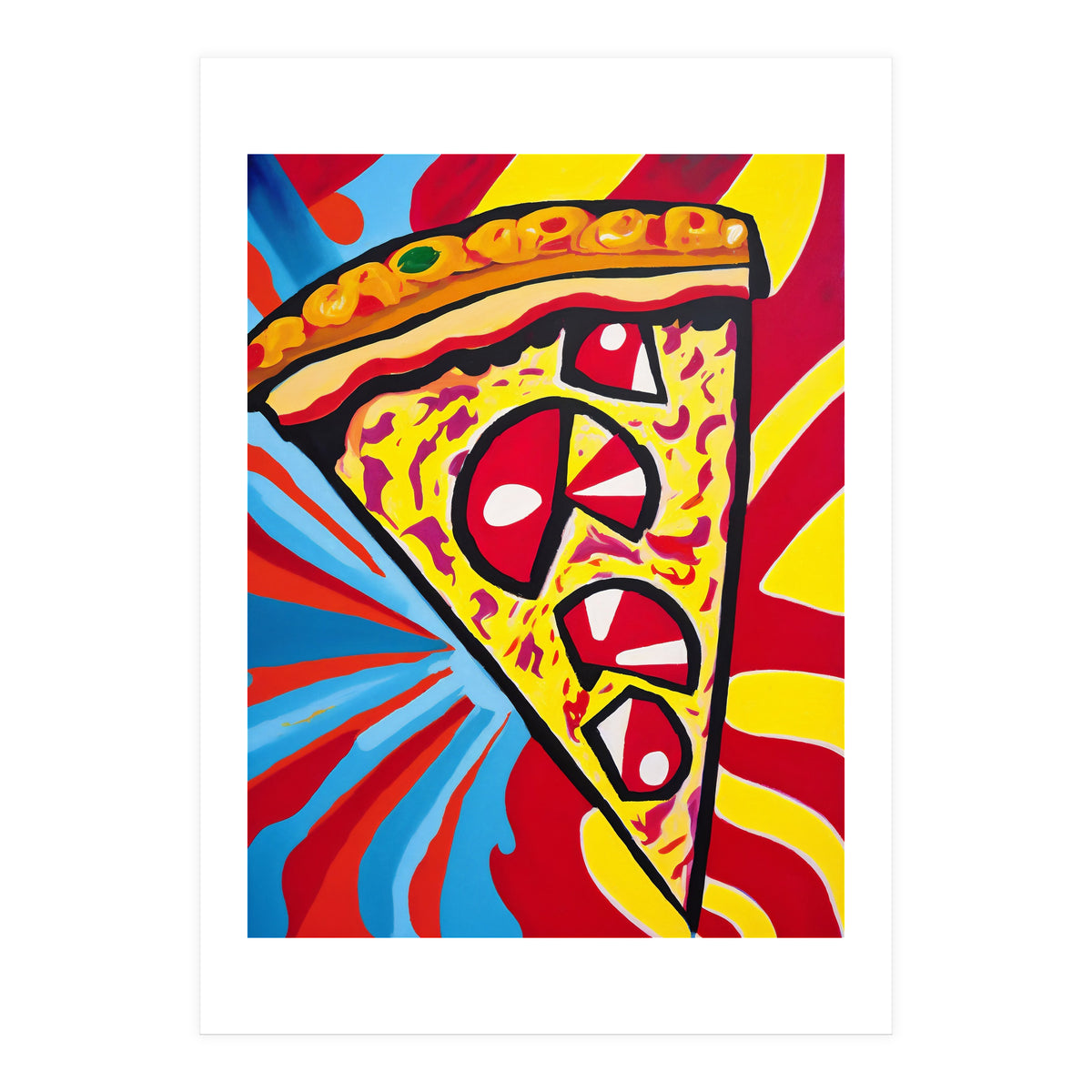 Slice of Pizza (Print Only)