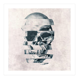 Glitch Skull Mono (Print Only) thumbnail