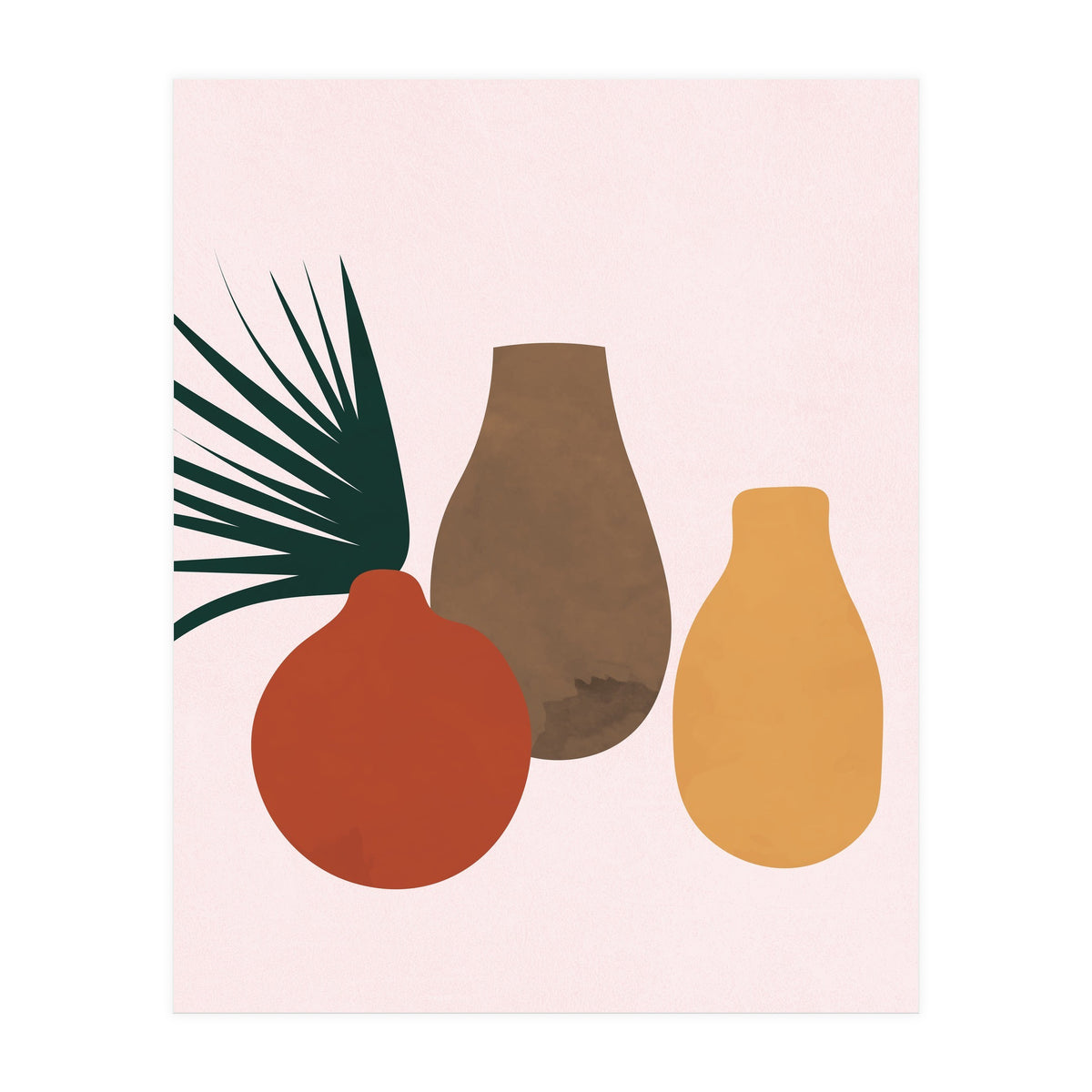 Abstract Pottery Minimal Boho (Print Only)