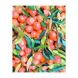 Fruit Garden, Tropical Forest Botanical Painting, Plants Vintage Nature  (Print Only) thumbnail