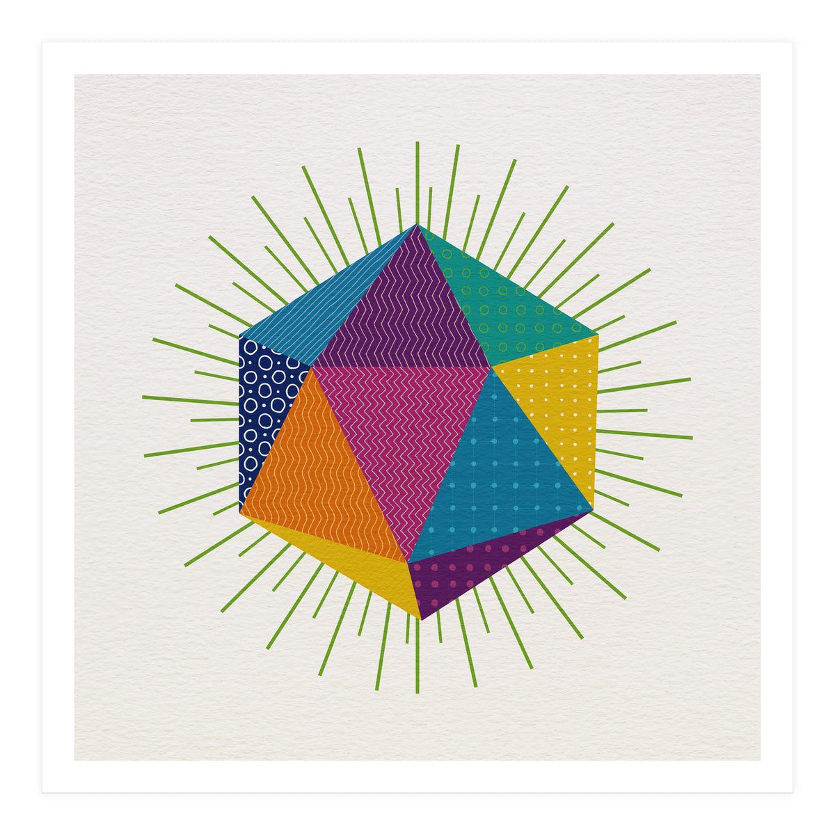 Crystal Starburst  (Print Only)