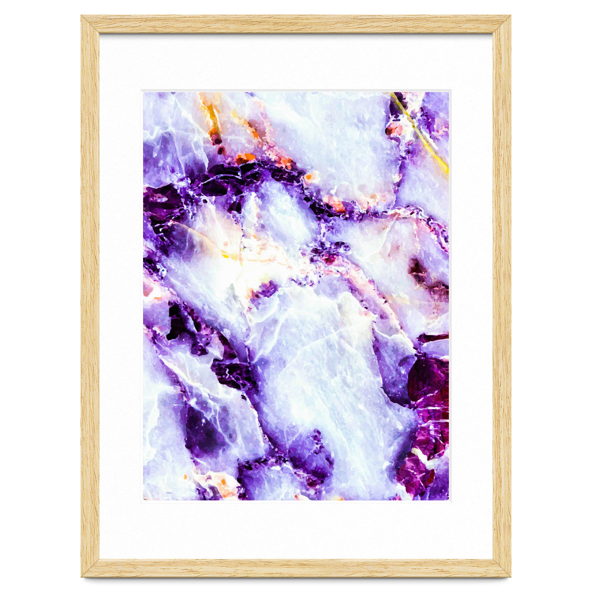 Purple marbling I