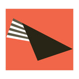 Geometric Shapes No. 75 - pink & stripes (Print Only) thumbnail
