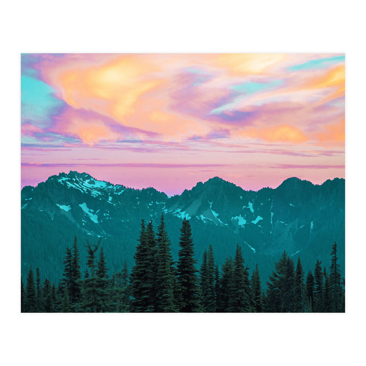 Holographic Sky (Print Only)