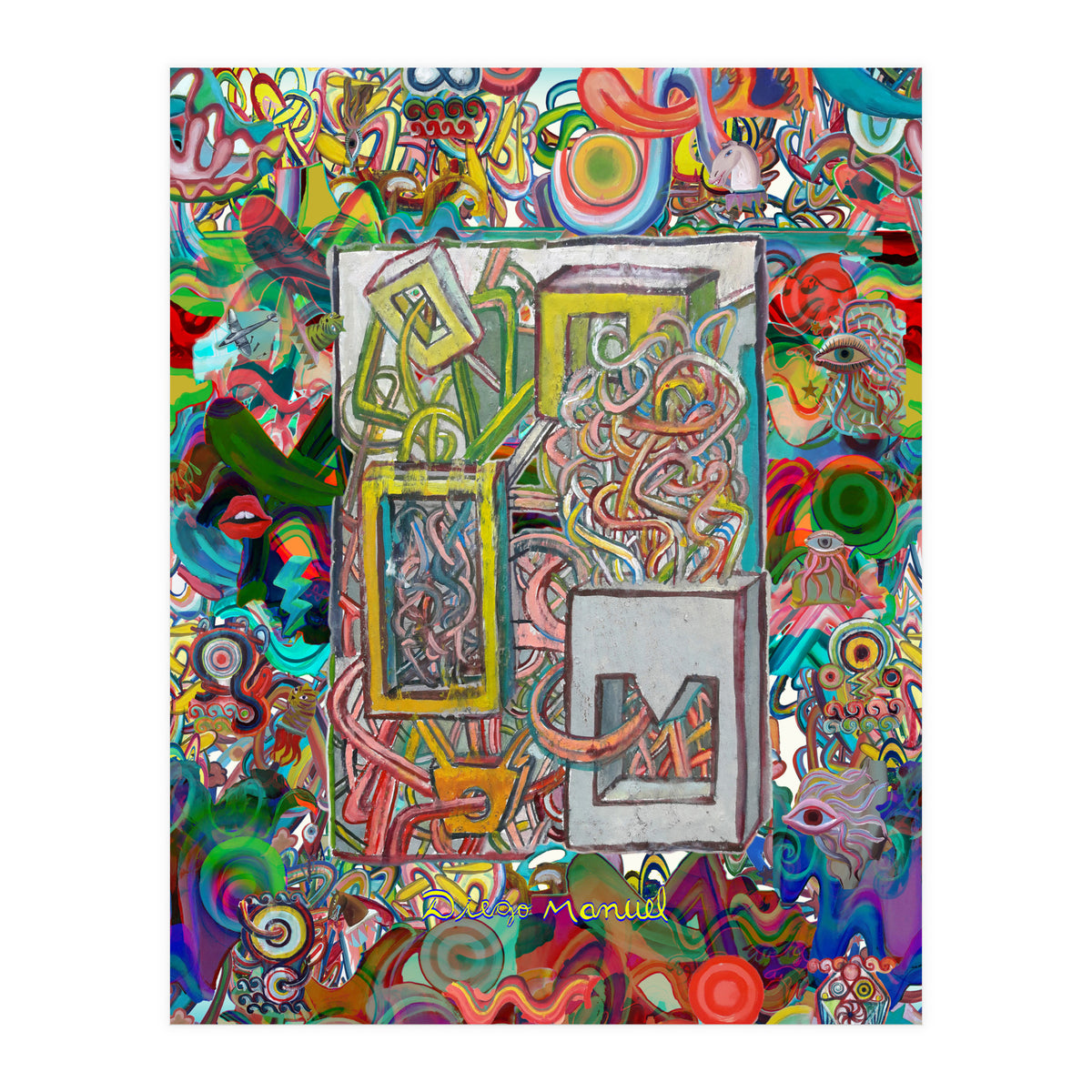 Graffitis 2021 Tapiz 9 (Print Only)