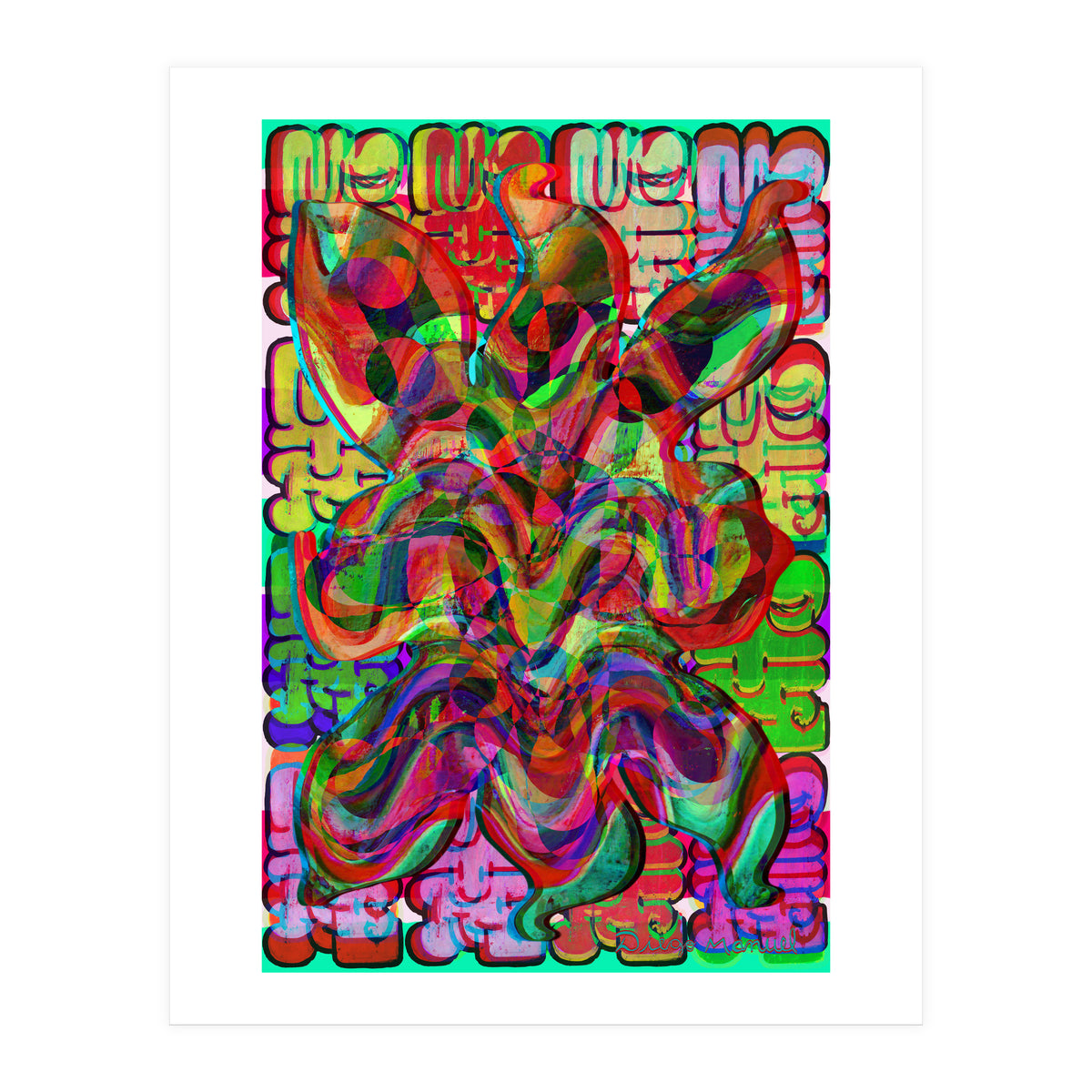 Pop Abstract 2023 Tapiz 103 (Print Only)