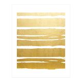 Gold Vibes Only | Luxe Shimmer Metallic Graphic Abstract | Golden Happiness Good Vibes (Print Only) thumbnail