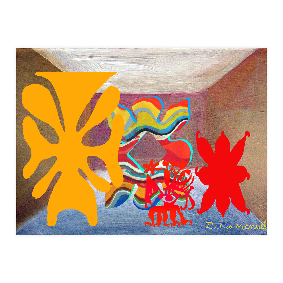 Pop Abstract Escena 2023 3 (Print Only)