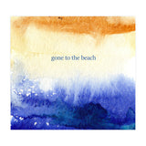 Gone to the beach || watercolor (Print Only) thumbnail