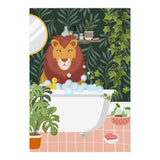 Lion in My Bathtub (Print Only) thumbnail