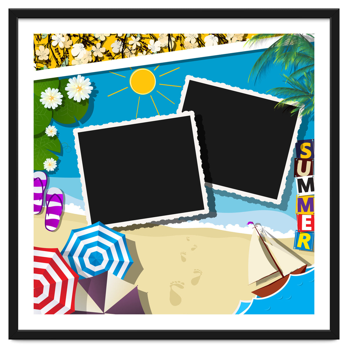 Summer Celebration Collage