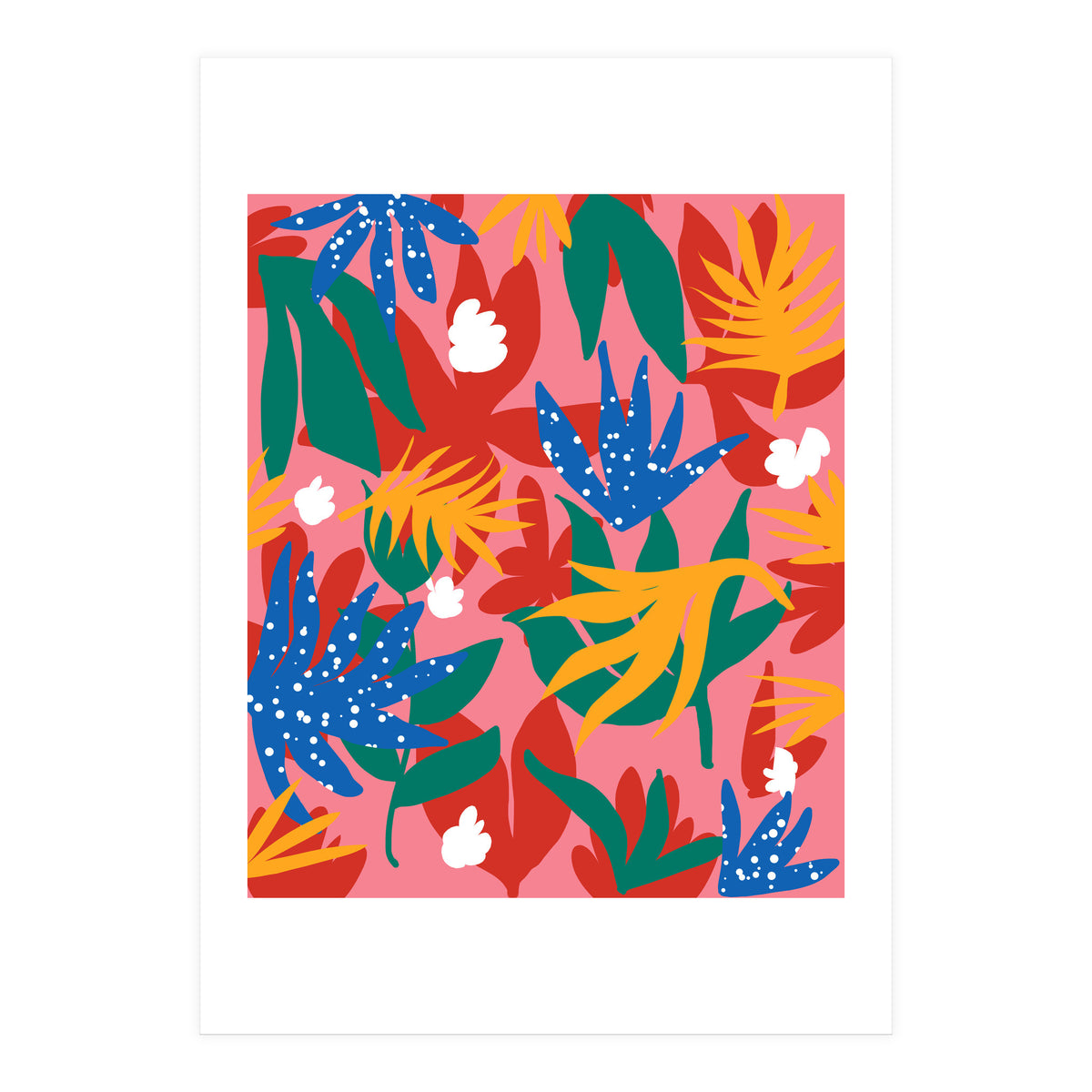 Blush In The Jungle (Print Only)