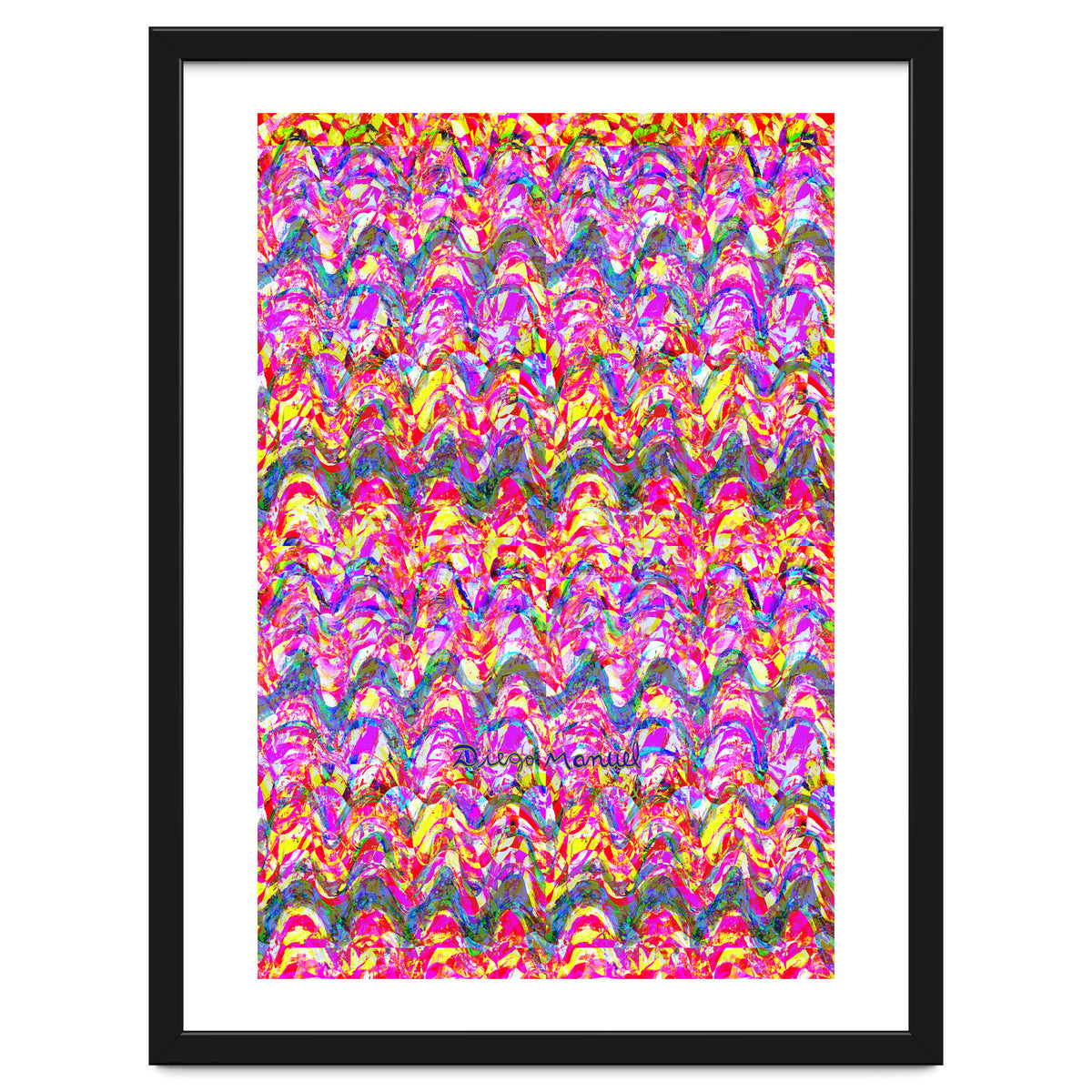 Pop abstract color full