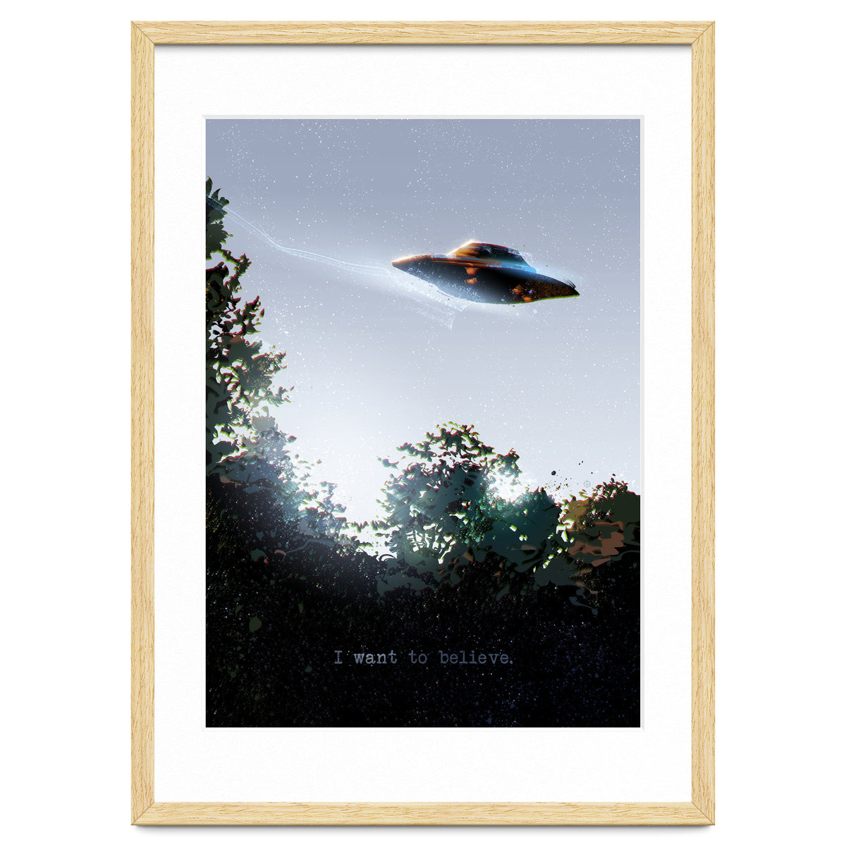 I Want To Believe Displate