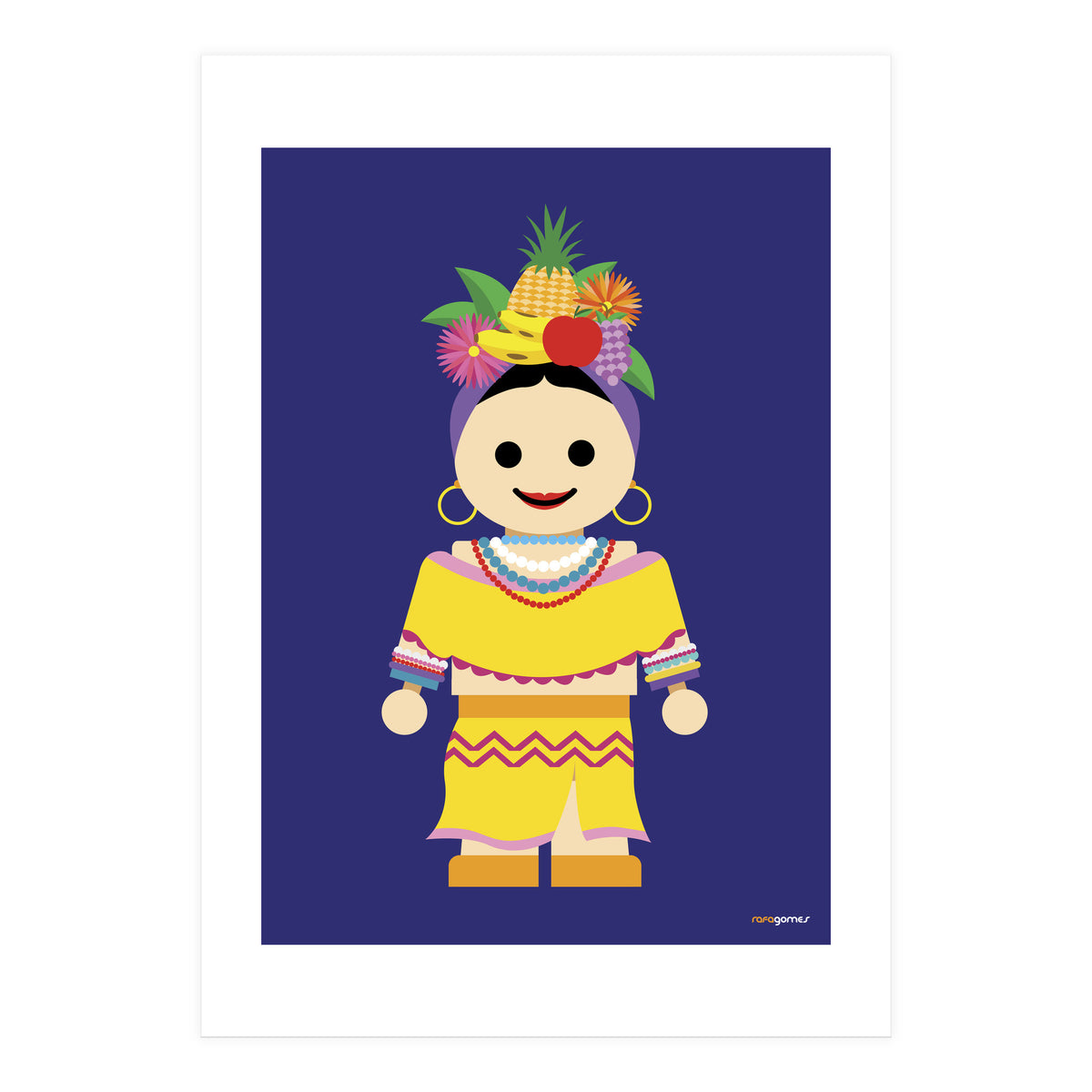 Carmen Miranda Toy (Print Only)
