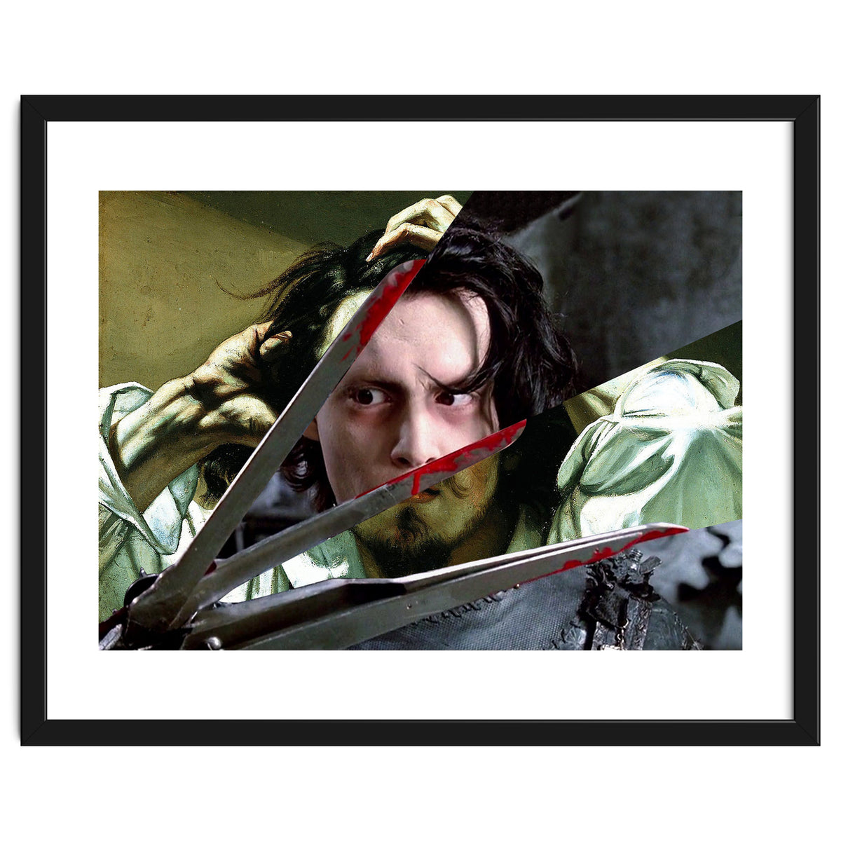 Courbet's The Desperate Man And Edward Scissorhands